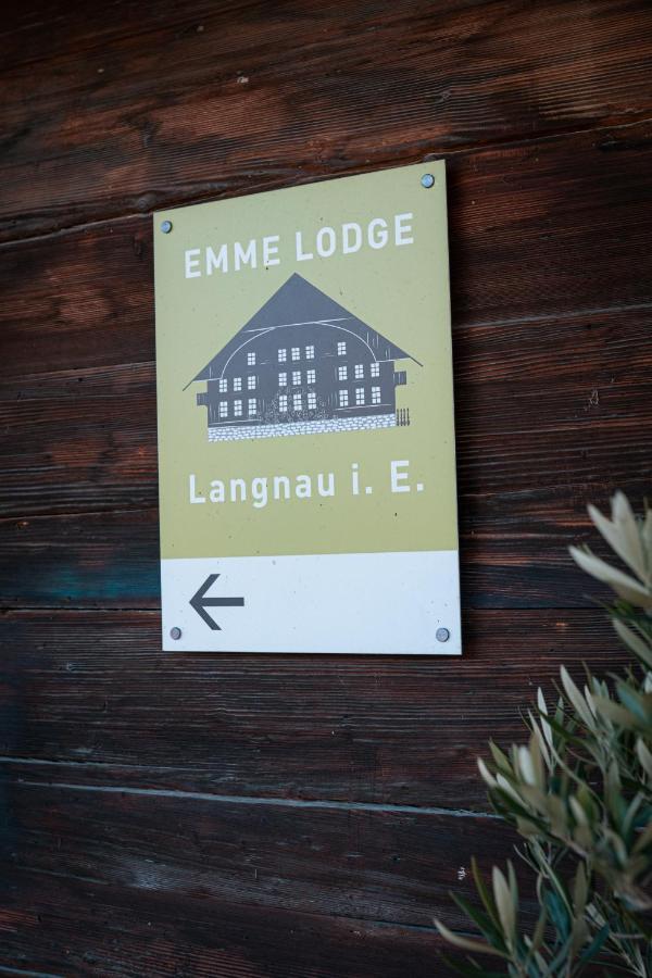 Emme Lodge Langnau Exterior foto